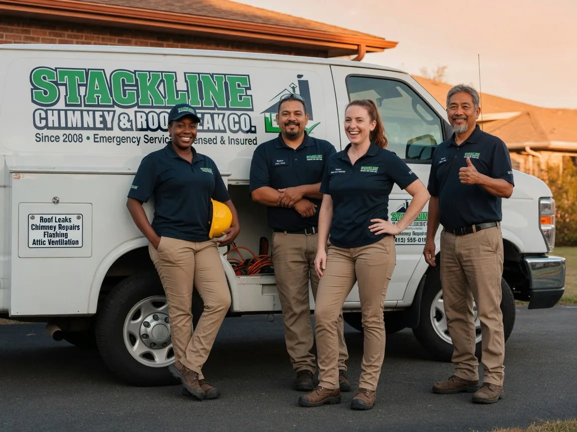 Chimney flashing repair company in Waco, KY
